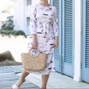 Dainty Jewell’s ”Stroke of Summer” Swim dress Sz M